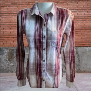 So Favorite Shirt, Long Sleeve, Plaid, Girls Size M, Like New